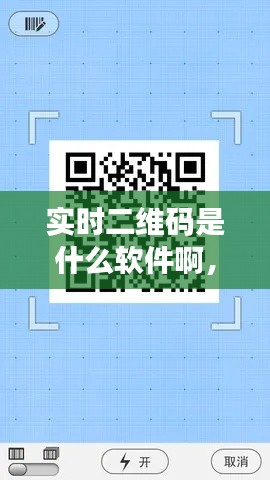 实时二维码是什么软件啊，实时二维码是什么软件啊安全吗 
