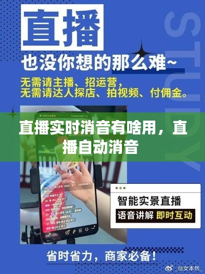 直播实时消音有啥用，直播自动消音 