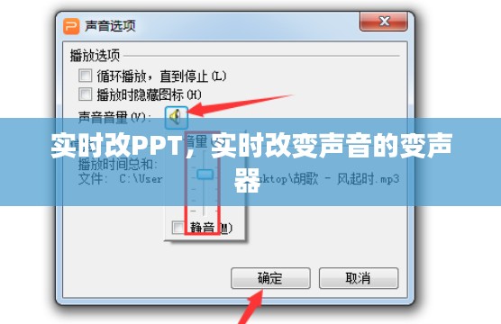 实时改PPT，实时改变声音的变声器 
