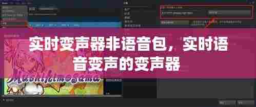 实时变声器非语音包,实时语音变声的变声器