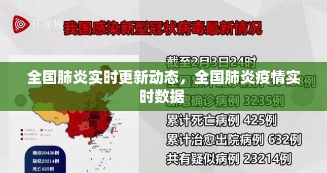 全国肺炎实时更新动态,全国肺炎疫情实时数据