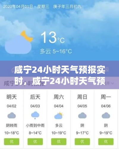 咸宁24小时天气预报实时，咸宁24小时天气预报实时播报 
