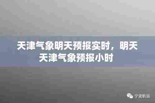 天津气象明天预报实时，明天天津气象预报小时 