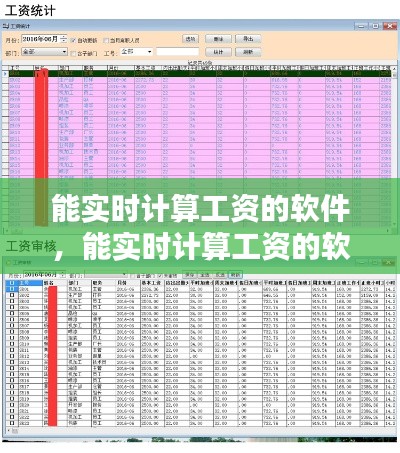 能实时计算工资的软件，能实时计算工资的软件 