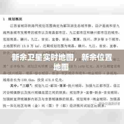 新余卫星实时地图,新余位置地图