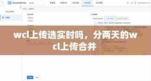 wcl上传选实时吗,分两天的wcl上传合并