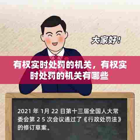 有权实时处罚的机关，有权实时处罚的机关有哪些 