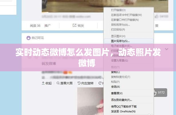 实时动态微博怎么发图片，动态照片发微博 