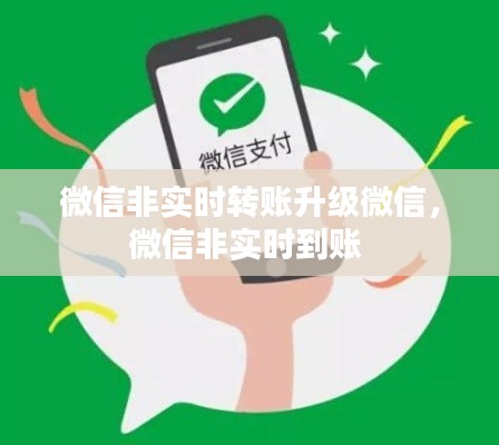 微信非实时转账升级微信,微信非实时到账
