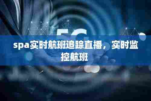 spa实时航班追踪直播，实时监控航班 