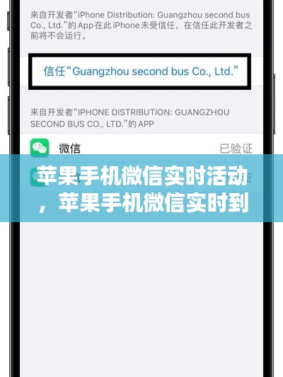 苹果手机微信实时活动,苹果手机微信实时到账在哪里设置