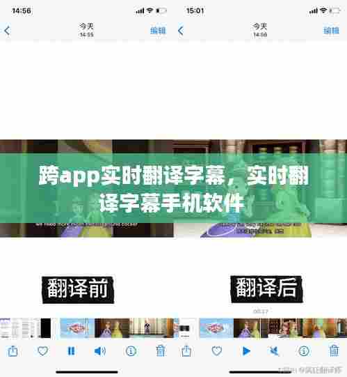 跨app实时翻译字幕，实时翻译字幕手机软件 