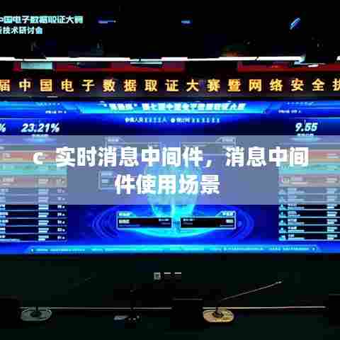 c  实时消息中间件，消息中间件使用场景 