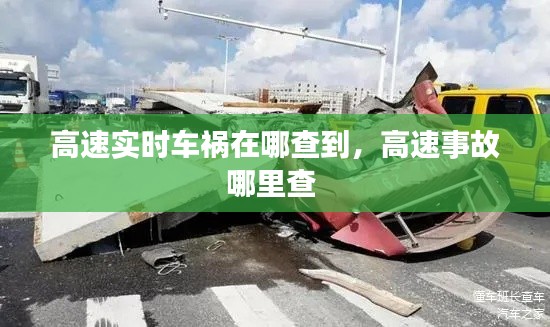 高速实时车祸在哪查到，高速事故哪里查 