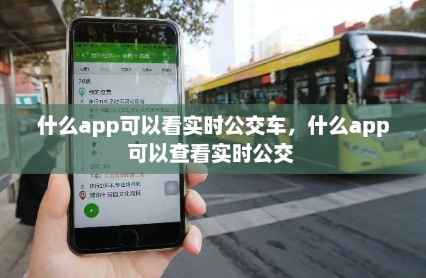 什么app可以看实时公交车,什么app可以查看实时公交