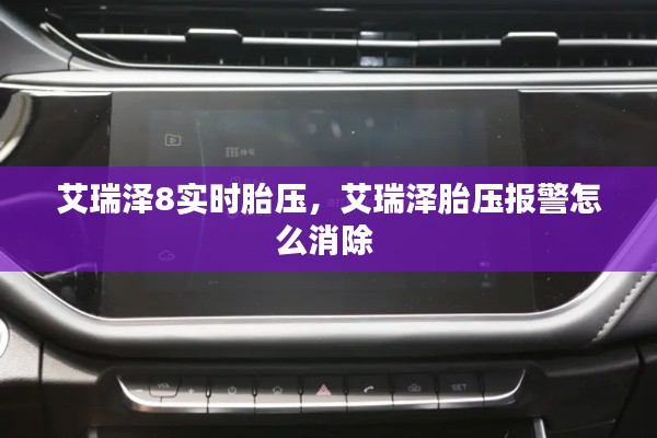 艾瑞泽8实时胎压，艾瑞泽胎压报警怎么消除 