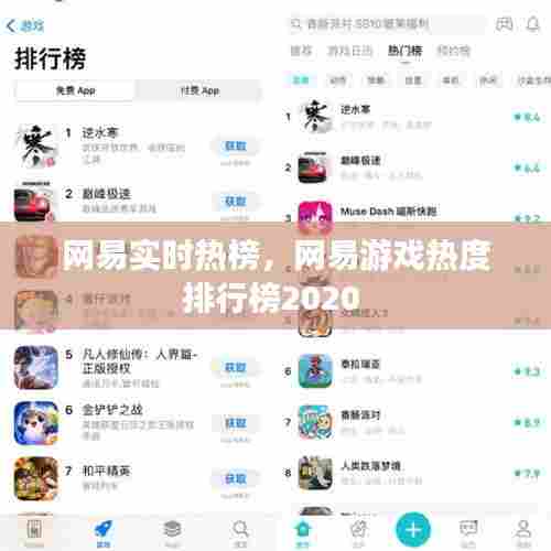 网易实时热榜,网易游戏热度排行榜2020
