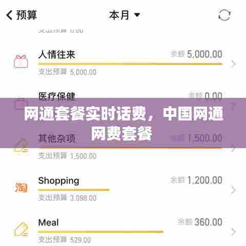 网通套餐实时话费，中国网通网费套餐 