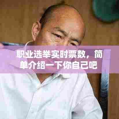 职业选举实时票数，简单介绍一下你自己吧 