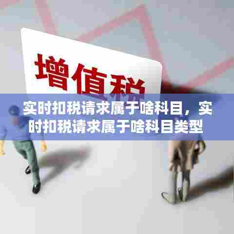 实时扣税请求属于啥科目，实时扣税请求属于啥科目类型 