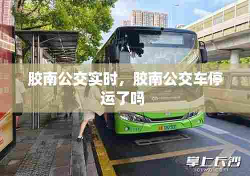 胶南公交实时，胶南公交车停运了吗 