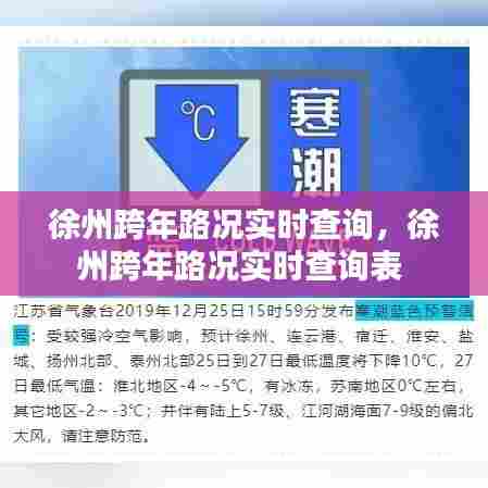 徐州跨年路况实时查询，徐州跨年路况实时查询表 
