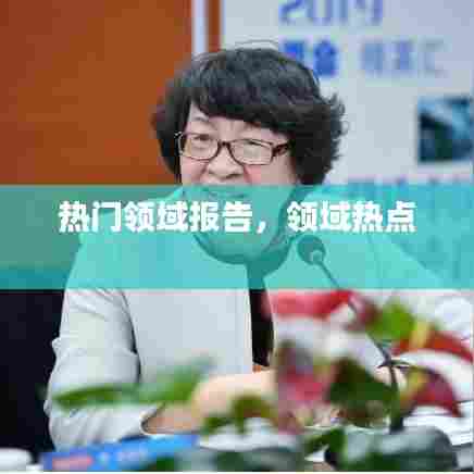 热门领域报告，领域热点 