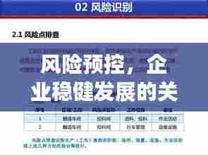 风险预控，企业稳健发展的关键护航者