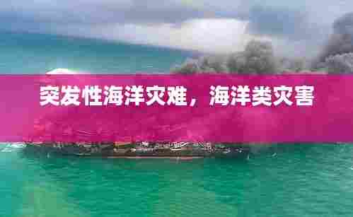 突发性海洋灾难,海洋类灾害