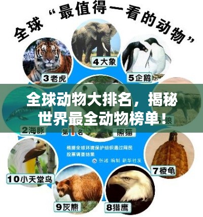 全球动物大排名，揭秘世界最全动物榜单！