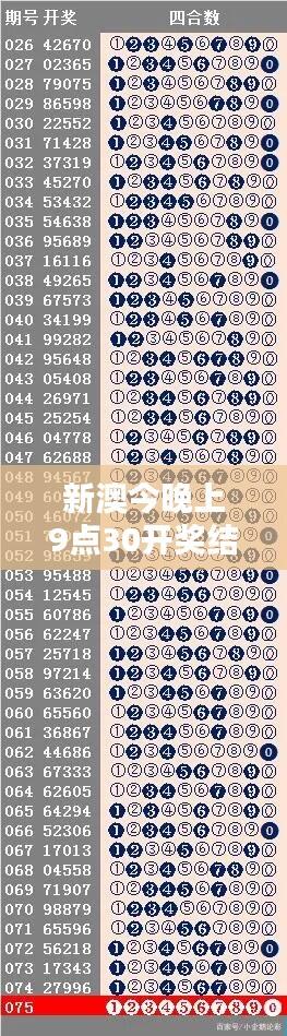 新澳今晚上9点30开奖结果查询15-30-37-32-43-19 T:41