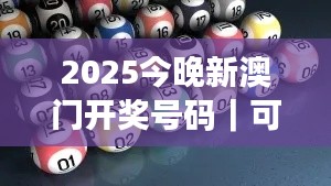 2025今晚新澳门开奖号码｜可靠执行计划