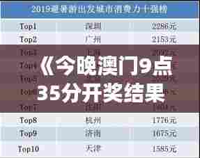 《今晚澳门9点35分开奖结果》｜深入数据解答解释落实