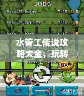 水管工传说攻略大全，玩转游戏秘籍！