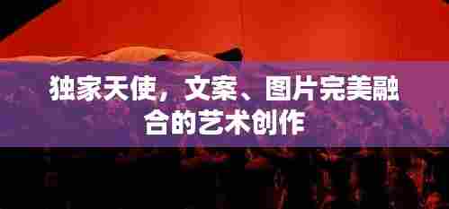 独家天使，文案、图片完美融合的艺术创作