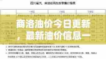 商洛油价今日更新，最新油价信息一览