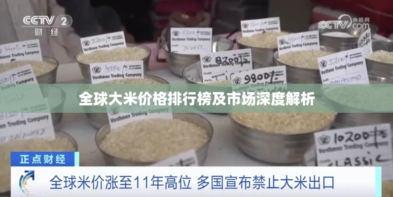全球大米价格排行榜及市场深度解析