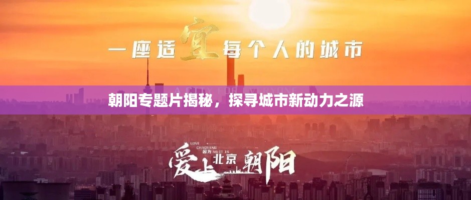 朝阳专题片揭秘，探寻城市新动力之源