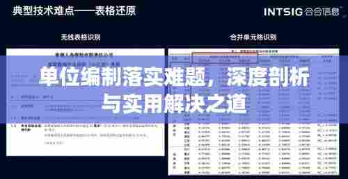 单位编制落实难题，深度剖析与实用解决之道