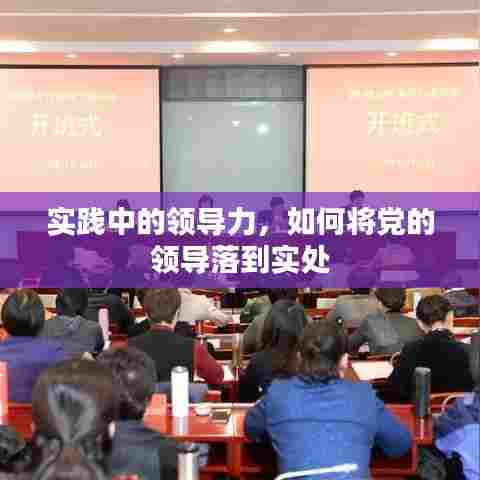 实践中的领导力，如何将党的领导落到实处