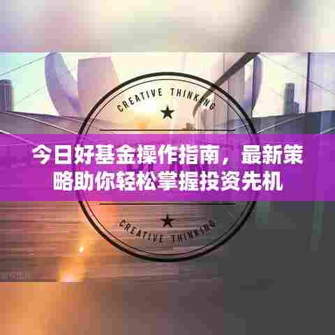 今日好基金操作指南,最新策略助你轻松掌握投资先机