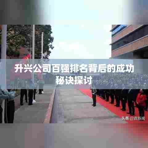 升兴公司百强排名背后的成功秘诀探讨