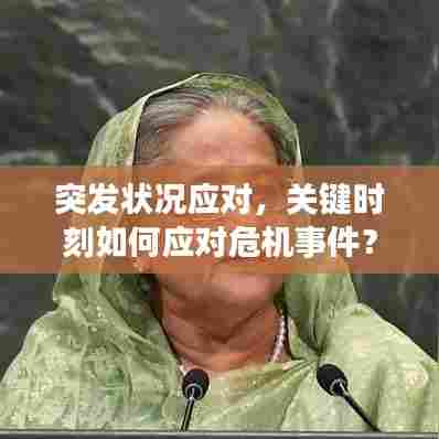 突发状况应对，关键时刻如何应对危机事件？