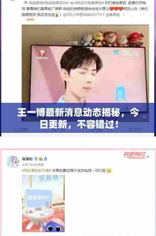 王一博最新消息动态揭秘,今日更新,不容错过!