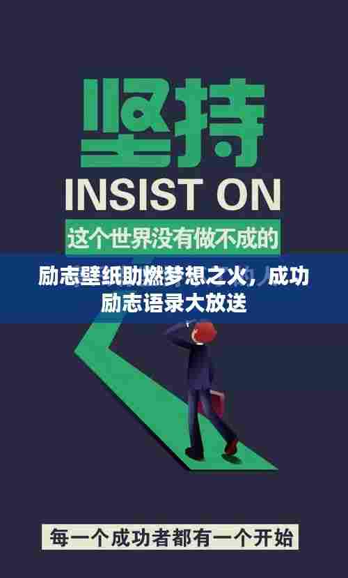 励志壁纸助燃梦想之火,成功励志语录大放送