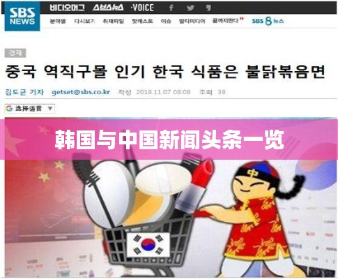 韩国与中国新闻头条一览