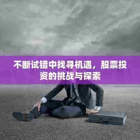 不断试错中找寻机遇,股票投资的挑战与探索