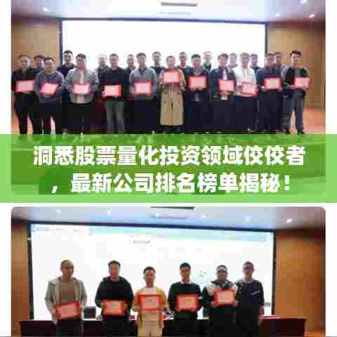 洞悉股票量化投资领域佼佼者,最新公司排名榜单揭秘!