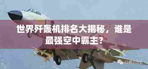 世界歼轰机排名大揭秘，谁是最强空中霸主？