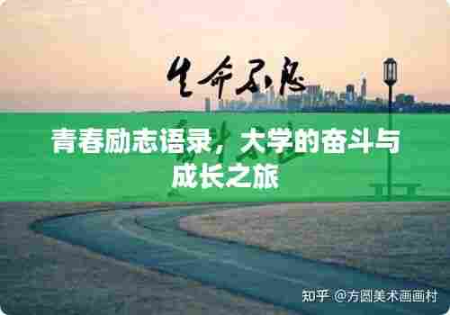 青春励志语录,大学的奋斗与成长之旅